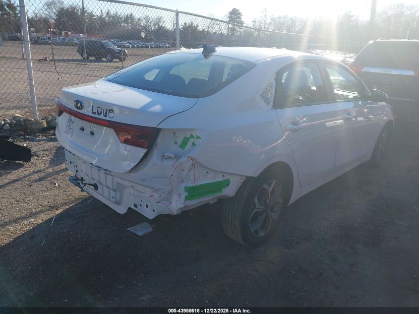 2020 Kia Forte Lxs VIN: 3KPF24AD6LE161915 Lot: 43988616