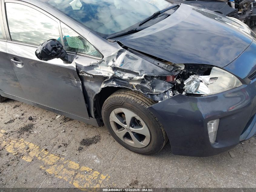 2014 Toyota Prius Two VIN: JTDKN3DU3E1737431 Lot: 43988621