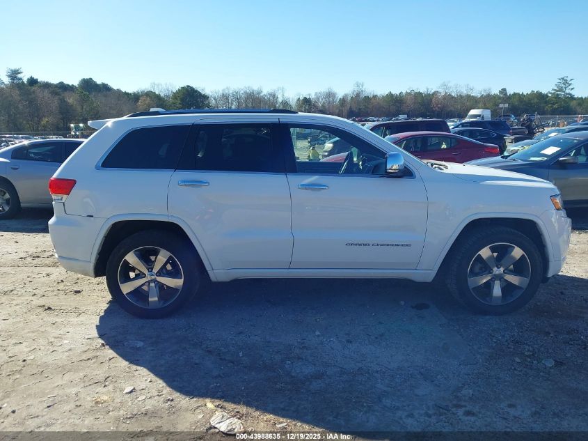 2015 Jeep Grand Cherokee Overland VIN: 1C4RJFCG1FC211229 Lot: 43988635