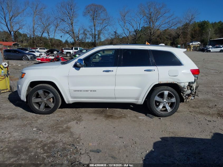 2015 Jeep Grand Cherokee Overland VIN: 1C4RJFCG1FC211229 Lot: 43988635