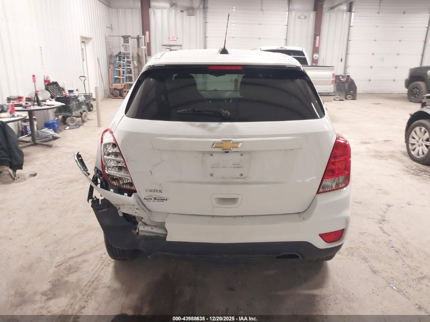 2020 Chevrolet Trax Fwd Ls VIN: 3GNCJKSB4LL324782 Lot: 43988638