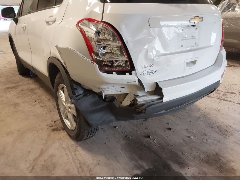 2020 Chevrolet Trax Fwd Ls VIN: 3GNCJKSB4LL324782 Lot: 43988638