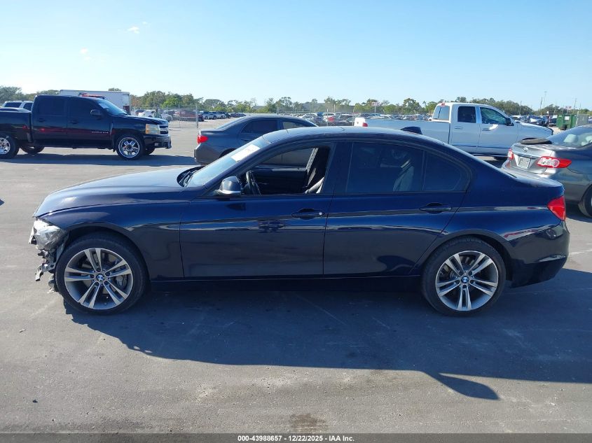 2013 BMW 335I xDrive VIN: WBA3B9C56DF586772 Lot: 43988657