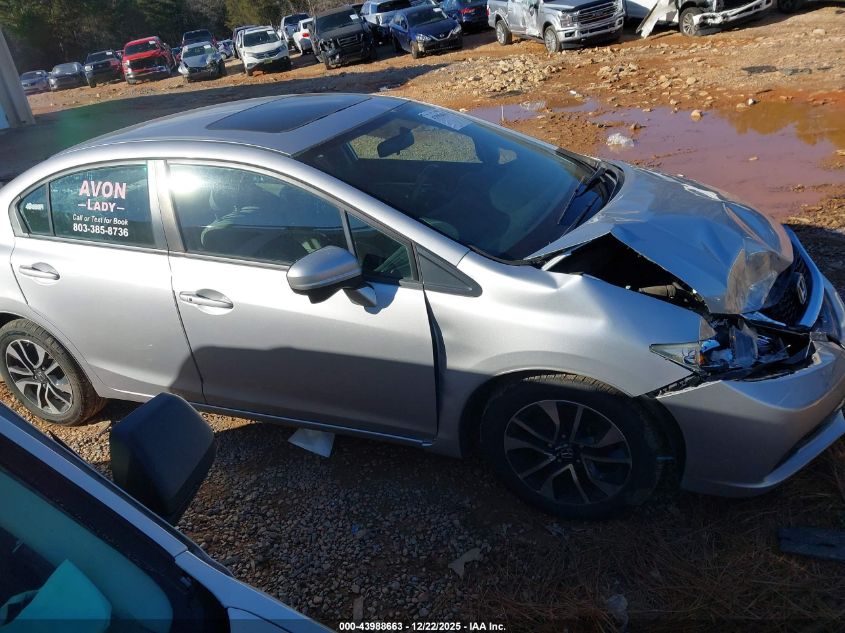 2015 Honda Civic Ex VIN: 19XFB2F83FE089818 Lot: 43988663