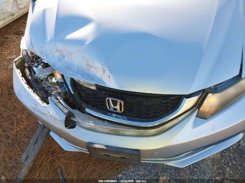 2015 Honda Civic Ex VIN: 19XFB2F83FE089818 Lot: 43988663