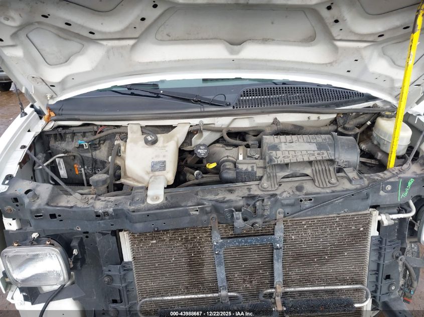 2017 Chevrolet Express 2500 Work Van VIN: 1GCWGBFF7H1255182 Lot: 43988667