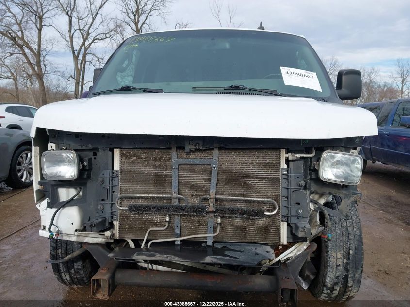 2017 Chevrolet Express 2500 Work Van VIN: 1GCWGBFF7H1255182 Lot: 43988667