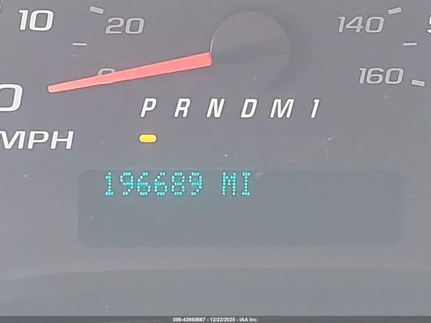 2017 Chevrolet Express 2500 Work Van VIN: 1GCWGBFF7H1255182 Lot: 43988667