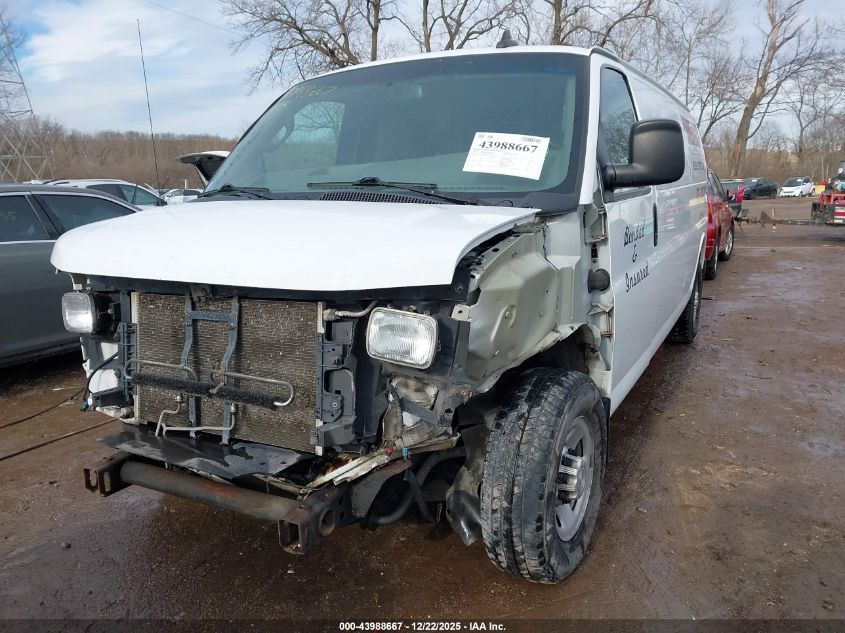 2017 Chevrolet Express 2500 Work Van VIN: 1GCWGBFF7H1255182 Lot: 43988667