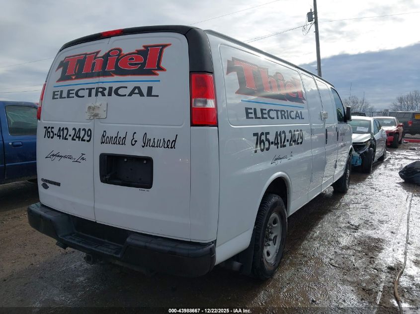 2017 Chevrolet Express 2500 Work Van VIN: 1GCWGBFF7H1255182 Lot: 43988667