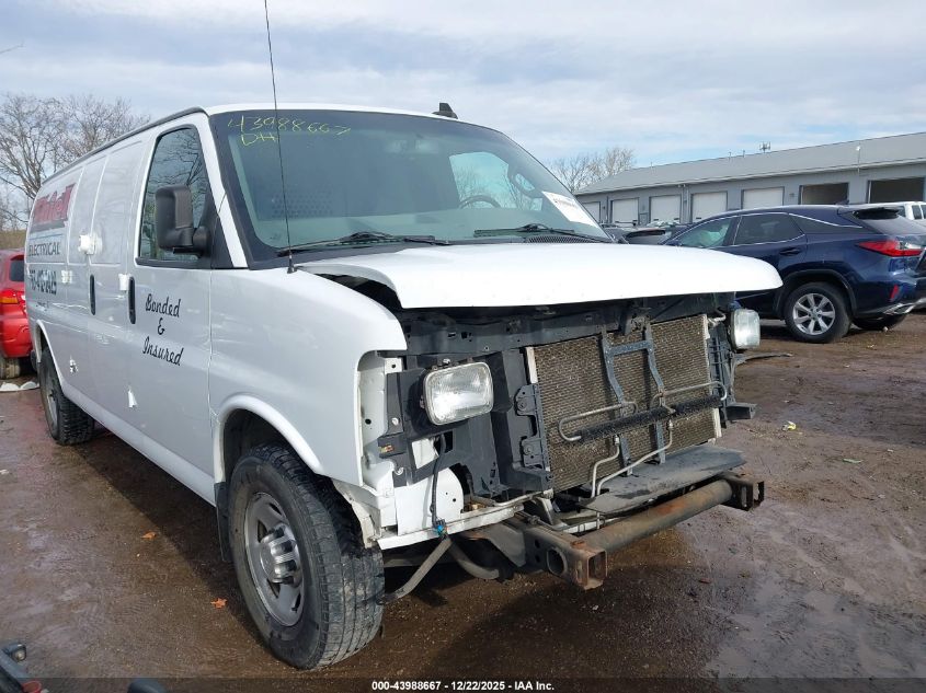 2017 Chevrolet Express 2500 Work Van VIN: 1GCWGBFF7H1255182 Lot: 43988667