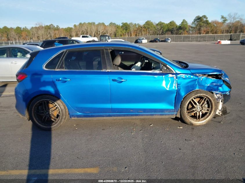 2018 Hyundai Elantra Gt Sport VIN: KMHH55LC4JU039333 Lot: 43988670