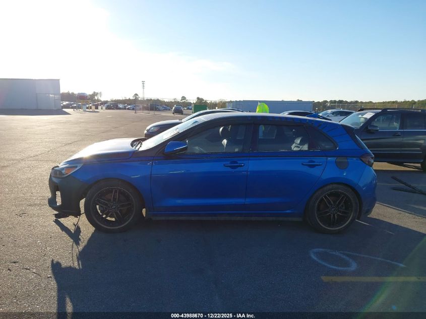 2018 Hyundai Elantra Gt Sport VIN: KMHH55LC4JU039333 Lot: 43988670