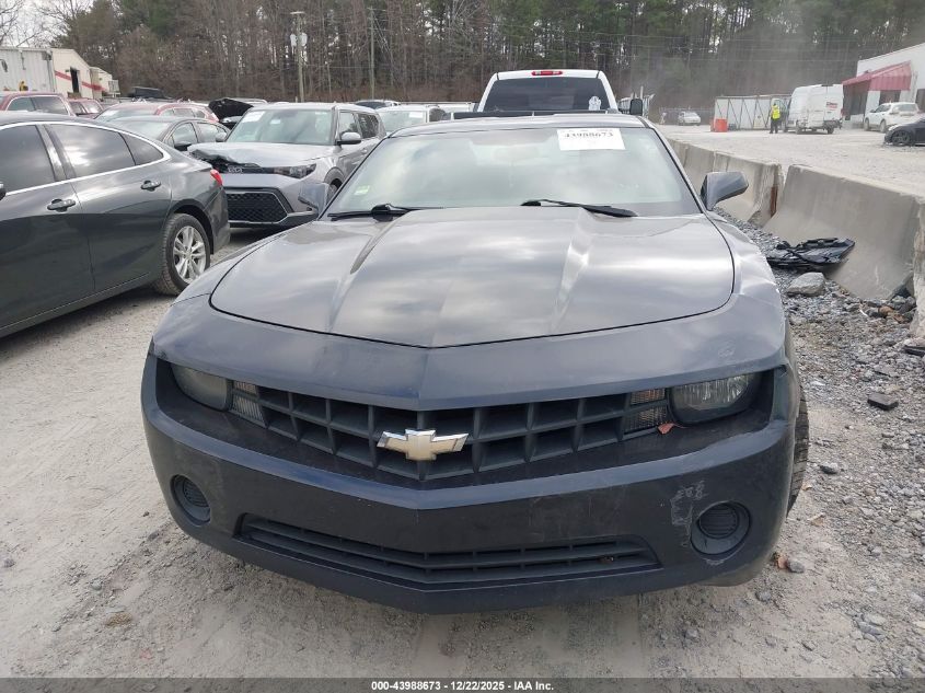 2013 Chevrolet Camaro 2Ls VIN: 2G1FA1E32D9168436 Lot: 43988673
