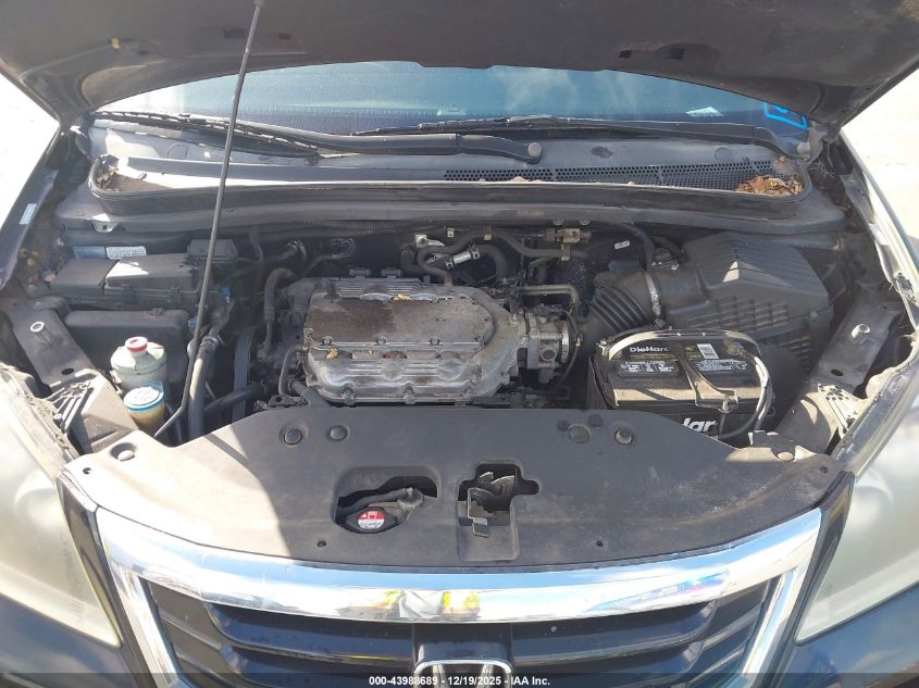 2010 Honda Odyssey Touring VIN: 5FNRL3H97AB052148 Lot: 43988689