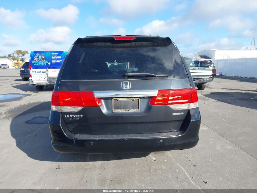2010 Honda Odyssey Touring VIN: 5FNRL3H97AB052148 Lot: 43988689