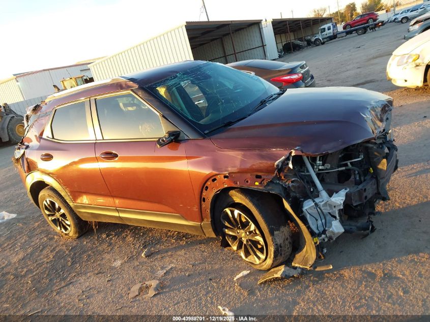 2022 Chevrolet Trailblazer Fwd Lt VIN: KL79MPS29NB147414 Lot: 43988701