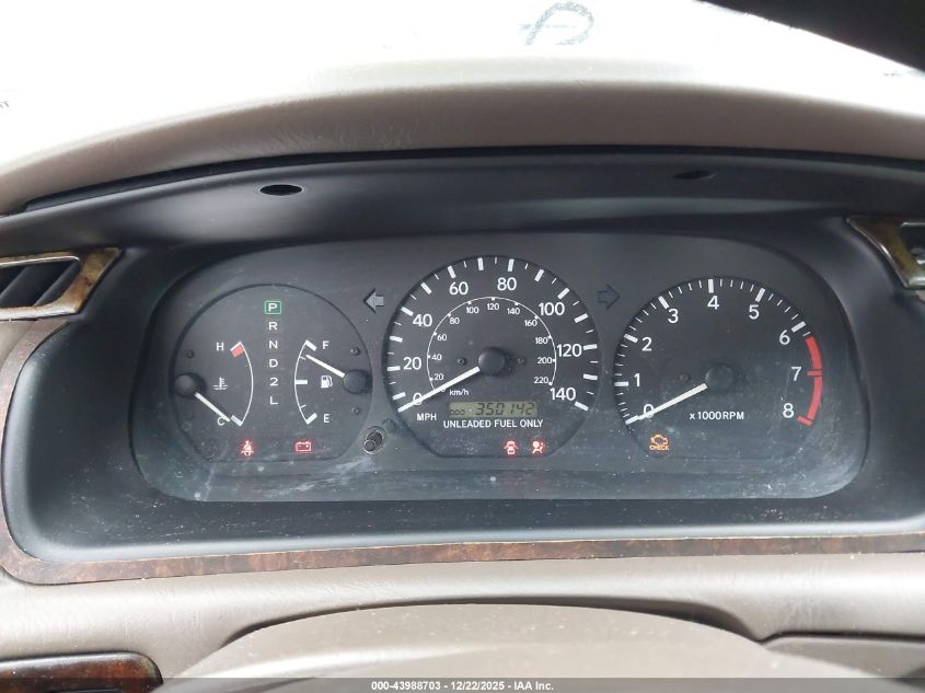 1998 Toyota Camry Le V6 VIN: 4T1BF22K6WU050609 Lot: 43988703