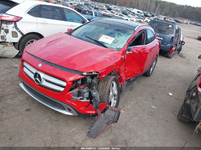 2015 Mercedes-Benz Gla 250 4Matic VIN: WDCTG4GB4FJ059248 Lot: 43988712