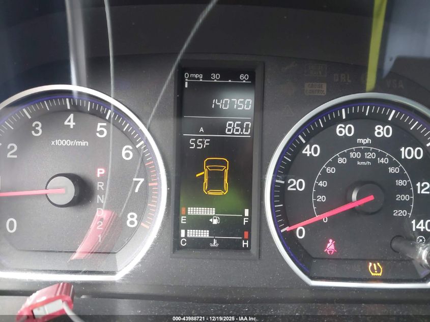 2009 Honda Cr-V Ex-L VIN: JHLRE38719C015665 Lot: 43988721