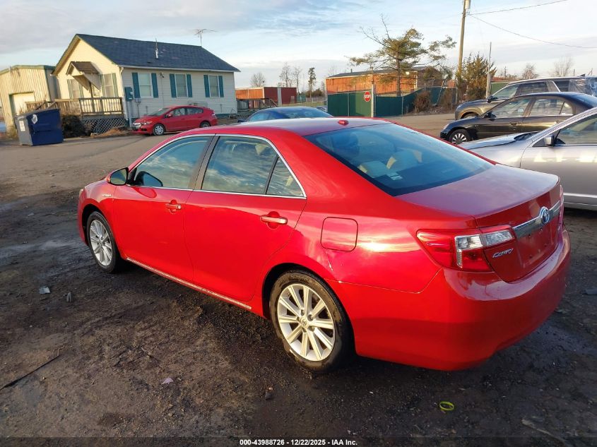 2013 Toyota Camry Hybrid Xle VIN: 4T1BD1FK4DU083485 Lot: 43988726