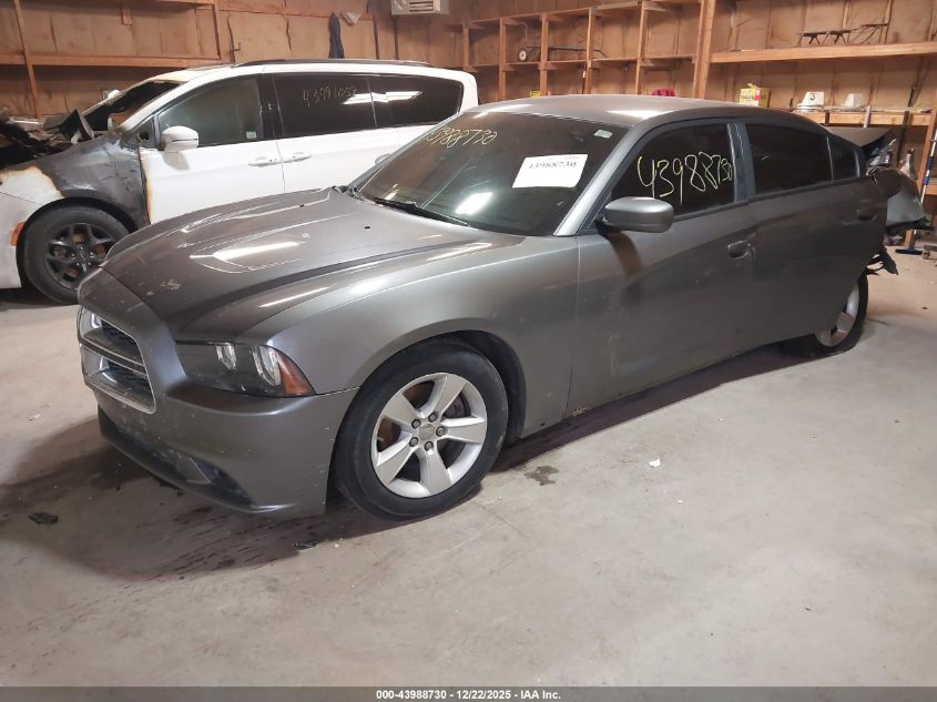 2012 Dodge Charger Se VIN: 2C3CDXBGXCH187370 Lot: 43988730