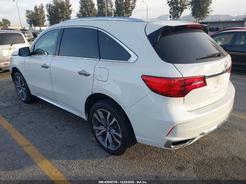 2019 Acura Mdx Advance Pkg VIN: 5J8YD4H88KL023571 Lot: 43988739