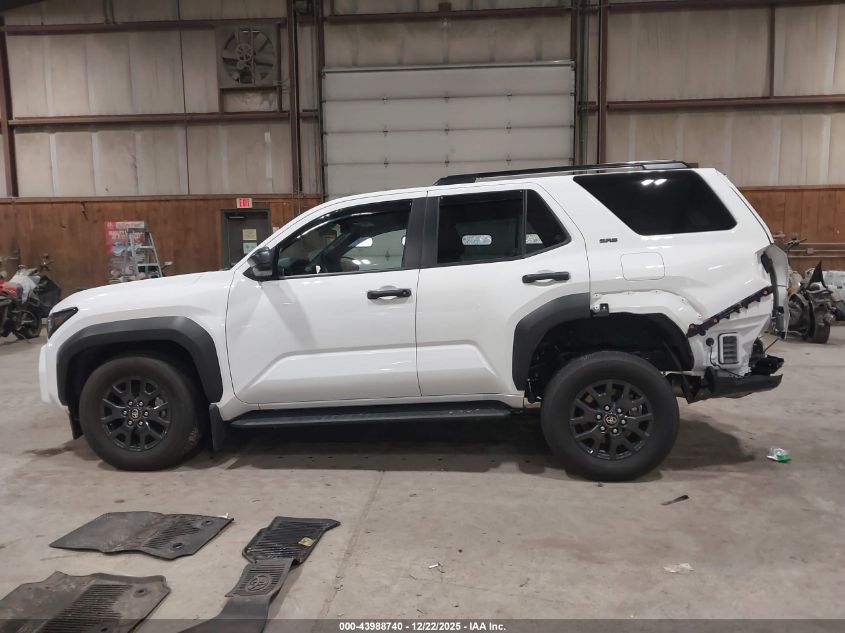 2025 Toyota 4Runner Sr5 VIN: JTEVA5BR0S5018107 Lot: 43988740