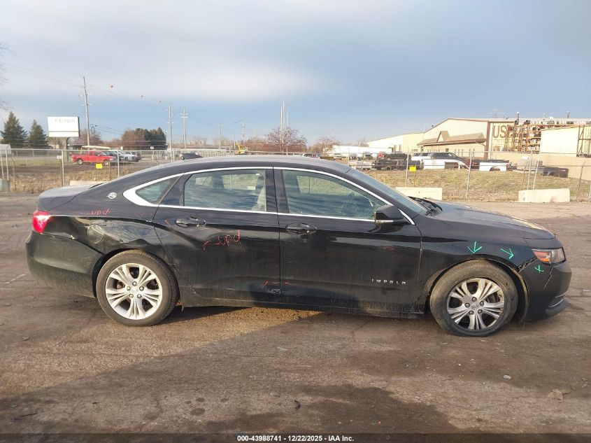 2015 Chevrolet Impala 2Lt VIN: 2G1125S31F9189753 Lot: 43988741