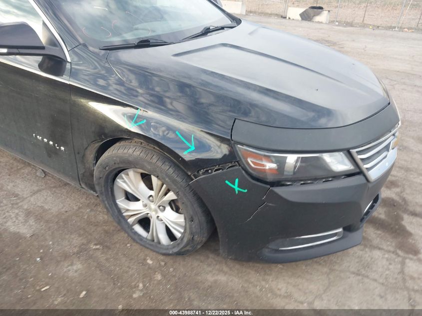 2015 Chevrolet Impala 2Lt VIN: 2G1125S31F9189753 Lot: 43988741