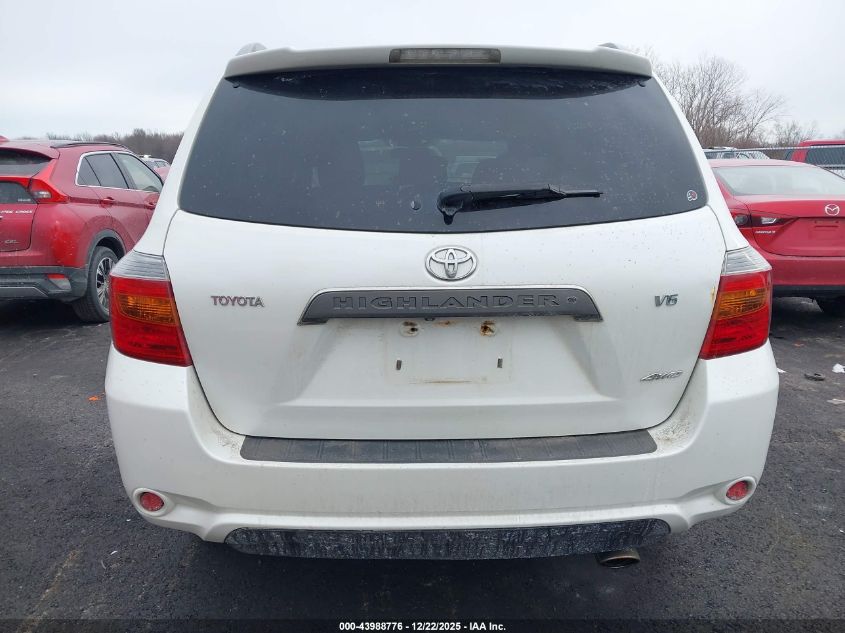 2008 Toyota Highlander Sport VIN: JTEES43A882044917 Lot: 43988776