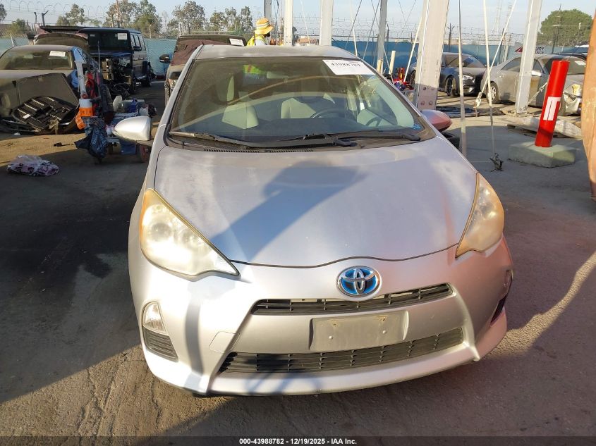 2013 Toyota Prius C One VIN: JTDKDTB31D1553794 Lot: 43988782