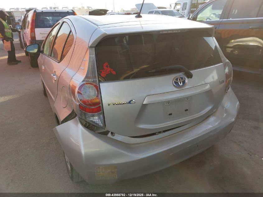 2013 Toyota Prius C One VIN: JTDKDTB31D1553794 Lot: 43988782