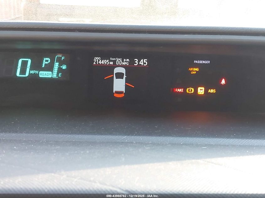 2013 Toyota Prius C One VIN: JTDKDTB31D1553794 Lot: 43988782