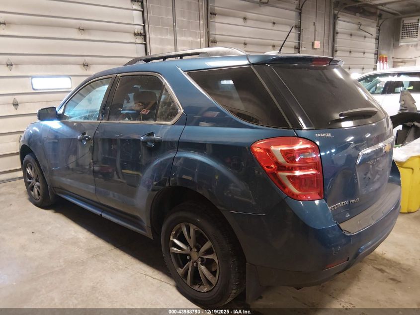 2017 Chevrolet Equinox Lt VIN: 2GNFLFEK3H6204445 Lot: 43988793