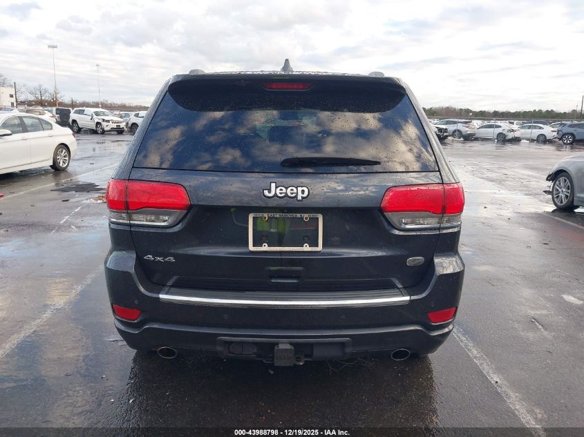 2014 Jeep Grand Cherokee Overland VIN: 1C4RJFCG5EC193882 Lot: 43988798