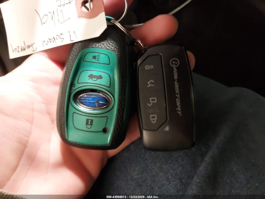 2017 Subaru Impreza 2.0I Limited VIN: 4S3GTAT69H3724419 Lot: 43988813