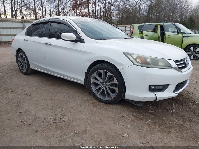 1HGCR2F51EA123083 2014 Honda Accord Sport auction photo 1