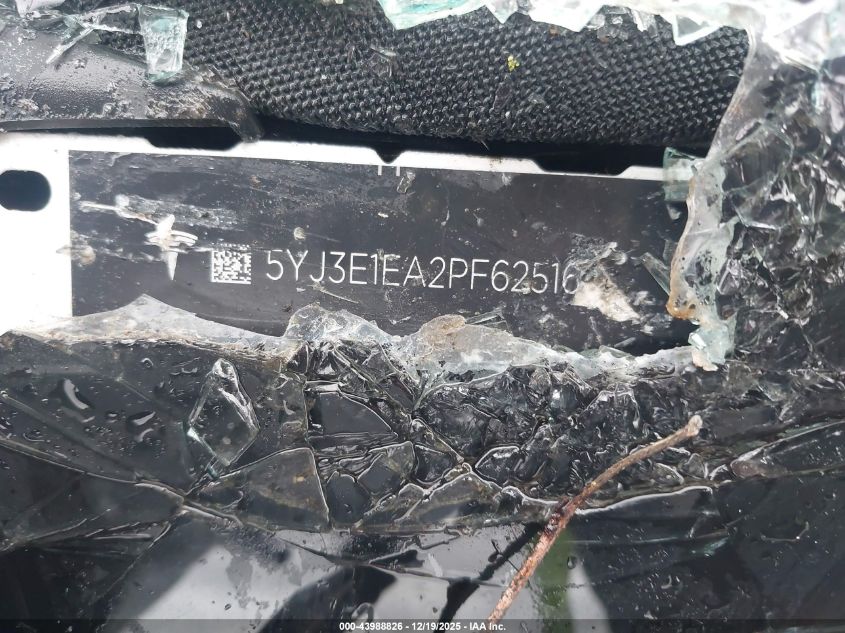 2023 Tesla Model 3 Rear-Wheel Drive VIN: 5YJ3E1EA2PF625162 Lot: 43988826