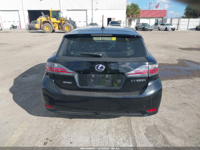 2012 Lexus Ct 200H Premium VIN: JTHKD5BH2C2114778 Lot: 43988827