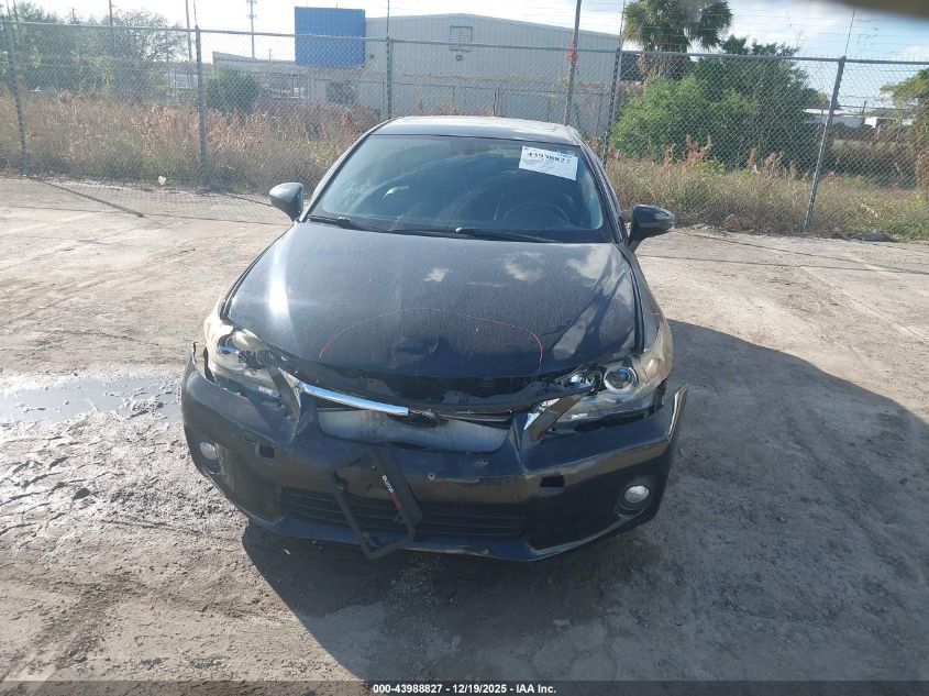 2012 Lexus Ct 200H Premium VIN: JTHKD5BH2C2114778 Lot: 43988827