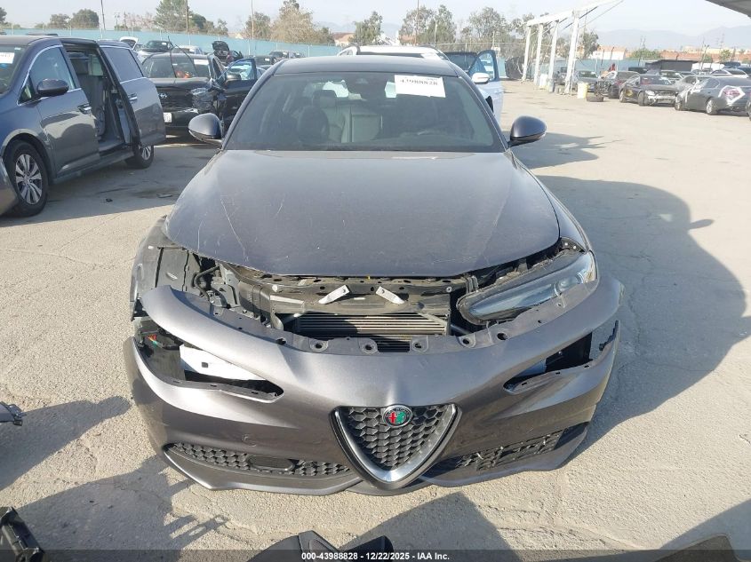 2022 Alfa Romeo Giulia Ti Rwd VIN: ZARFAMBN4N7662160 Lot: 43988828