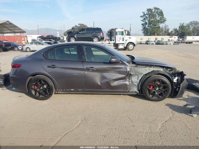 2022 Alfa Romeo Giulia Ti Rwd VIN: ZARFAMBN4N7662160 Lot: 43988828