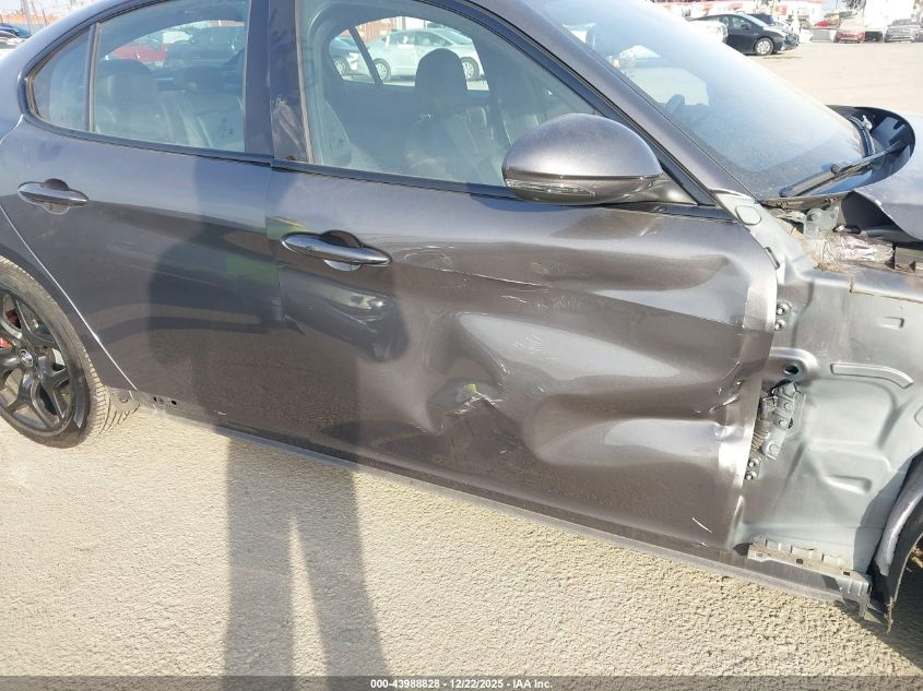 2022 Alfa Romeo Giulia Ti Rwd VIN: ZARFAMBN4N7662160 Lot: 43988828