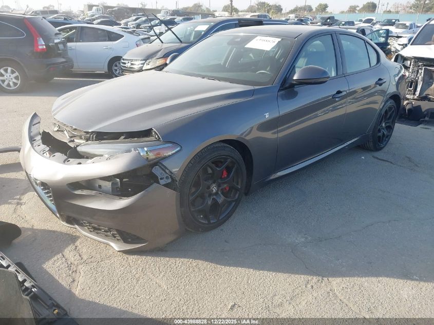 2022 Alfa Romeo Giulia Ti Rwd VIN: ZARFAMBN4N7662160 Lot: 43988828