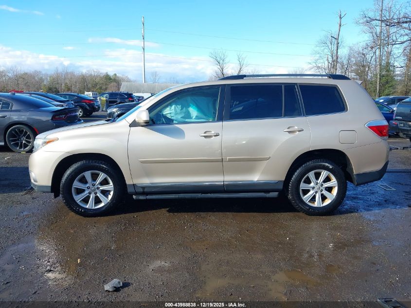 2012 Toyota Highlander Se V6 VIN: 5TDBK3EH8CS146814 Lot: 43988838