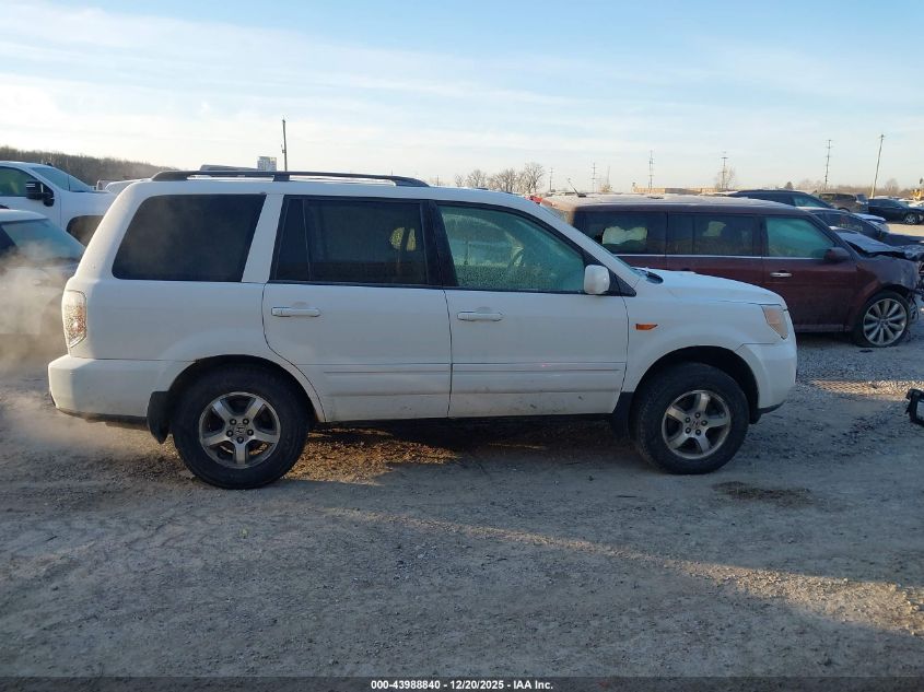 2008 Honda Pilot Ex-L VIN: 5FNYF185X8B030143 Lot: 43988840