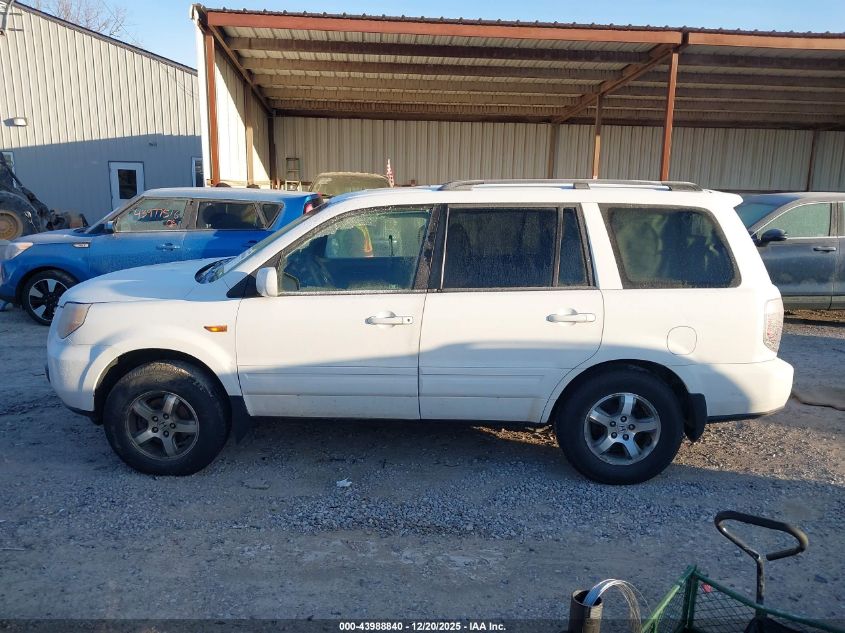 2008 Honda Pilot Ex-L VIN: 5FNYF185X8B030143 Lot: 43988840
