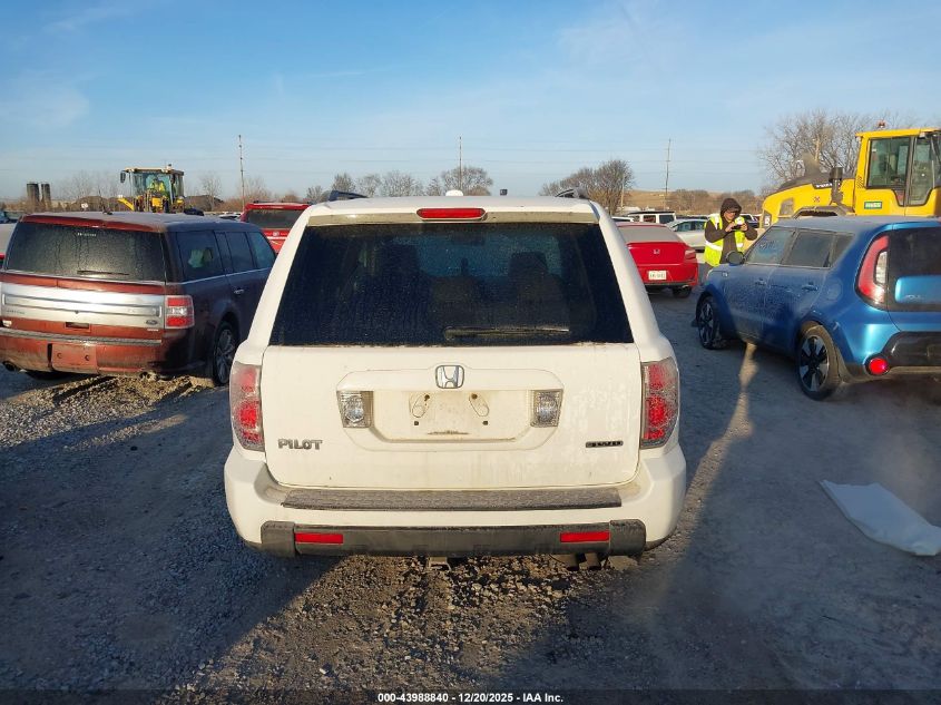 2008 Honda Pilot Ex-L VIN: 5FNYF185X8B030143 Lot: 43988840