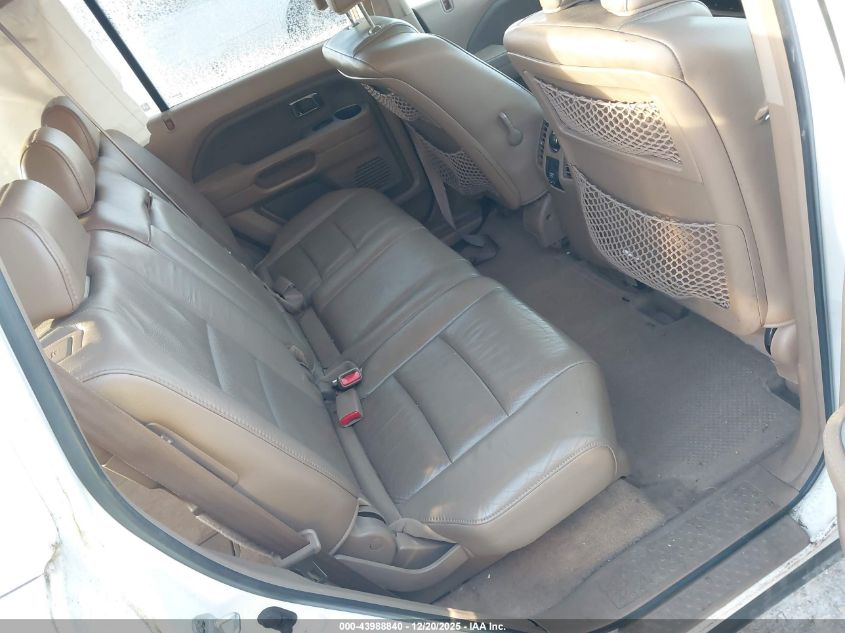 2008 Honda Pilot Ex-L VIN: 5FNYF185X8B030143 Lot: 43988840